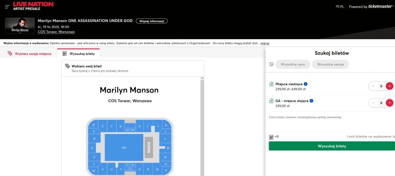 Ile kosztuje bilet na koncert Taconafide? Ceny, lokalizacje i więcej